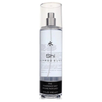 Alfred Sung Shi Eau de Parfum bottle — floral citrus aquatic women's fragrance with water lily, rice leaf, mandarin orange, orange blossom, and musk