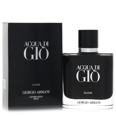 Acqua Di Giò Elixir Giorgio Armani cologne bottle aquatic woody fragrance
