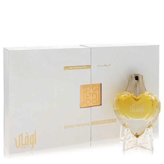 Ahmed Al Maghribi Awfa Perfume bottle — leather aromatic fragrance with orange blossom, caramel, agarwood and vanilla
