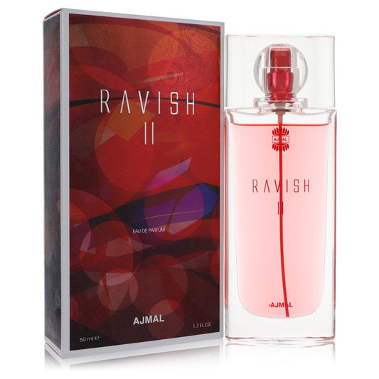 Ajmal Ravish II Perfume bottle — oriental floral woody fragrance with citrus, spice, rose, jasmine, oud, sandalwood and musk