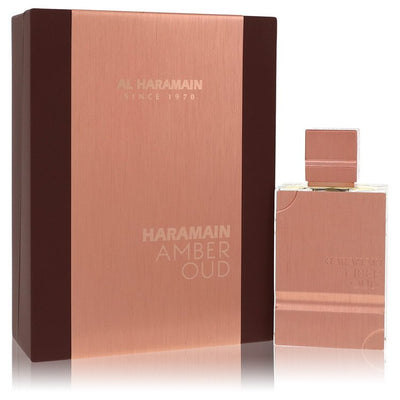 Al Haramain Amber Oud Eau de Parfum bottle — oriental woody amber fragrance with bergamot, fruity accords, rose, floral notes, oud, amber, musk, and woody accords.