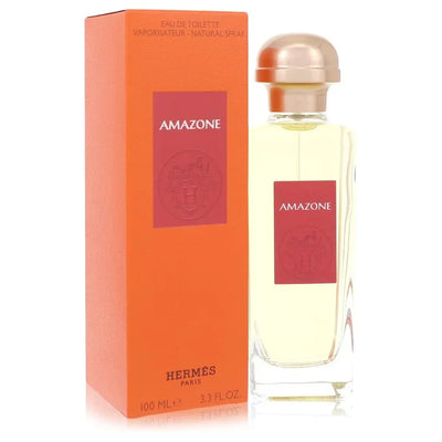 Hermès Amazone Eau de Toilette bottle — Green Floral Chypre women's fragrance with galbanum, aldehydes, rose, and oakmoss notes