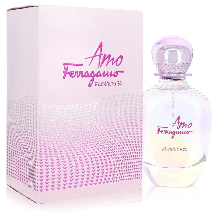 Salvatore Ferragamo Amo Flowerful perfume bottle floral fruity fragrance
