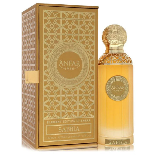 Anfar perfume bottle and packaging on a white background
