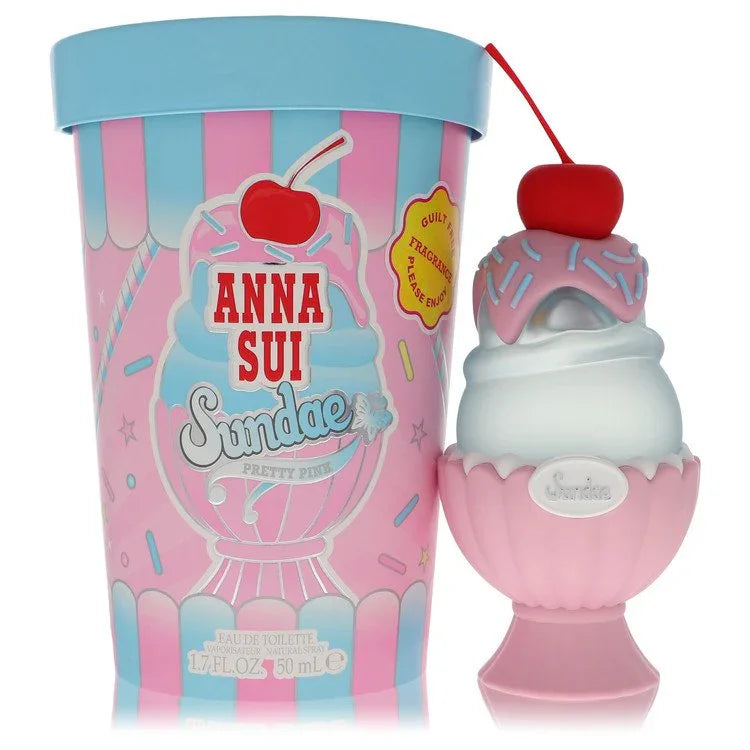 Anna Sui Sundae perfume bottle and packaging on a white background