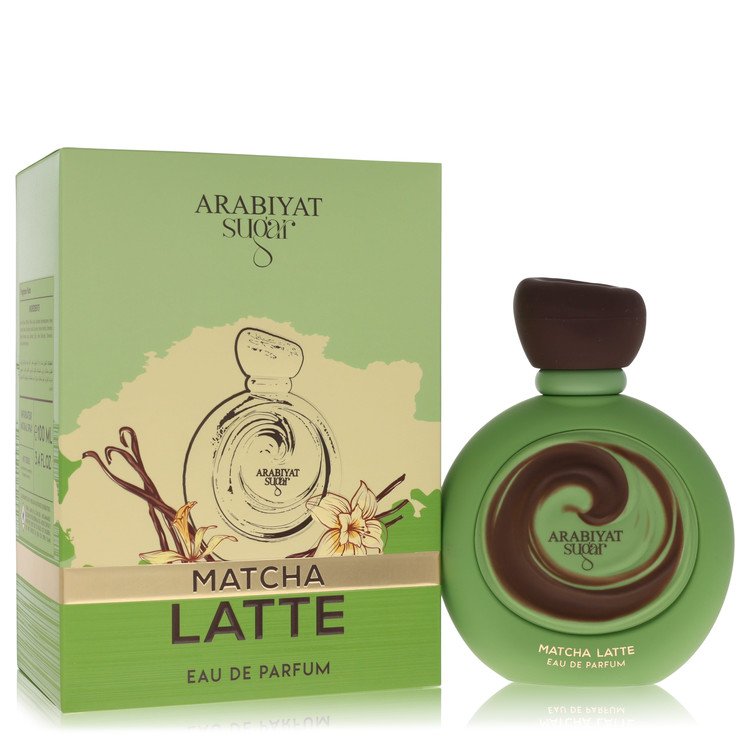 Arabiyat Sugar Matcha Latte Perfume 3.4 oz Eau De Parfum Spray bottle