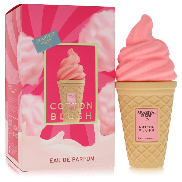 Arabiyat Sugar Cotton Blush Perfume 3.4 oz Eau De Parfum Spray bottle