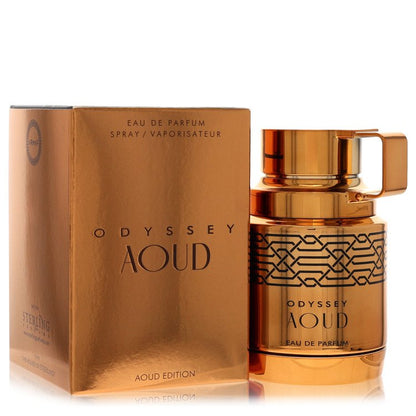 Armaf Odyssey Aoud Cologne bottle — oriental woody fragrance with grapefruit, bergamot, black pepper, saffron, oud and patchouli