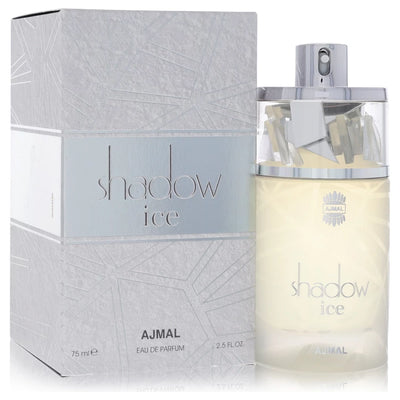 Ajmal Shadow Ice Perfume bottle - unisex fresh floral fragrance with mandarin, bergamot, jasmine and sandalwood
