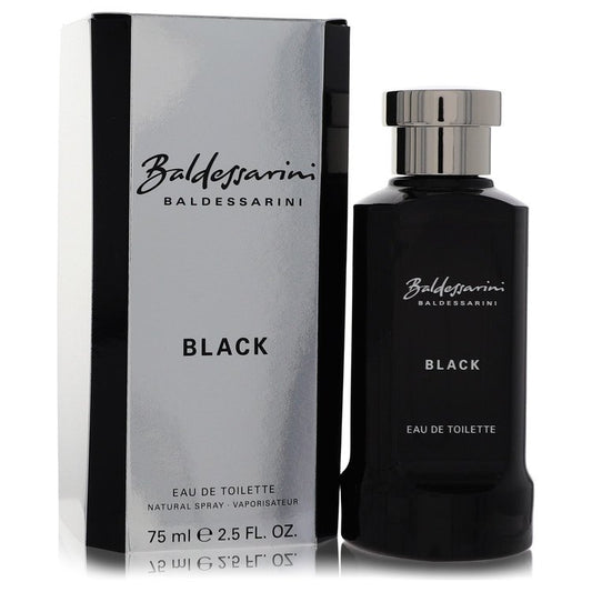 Baldessarini Black Eau de Toilette bottle and packaging on a white background