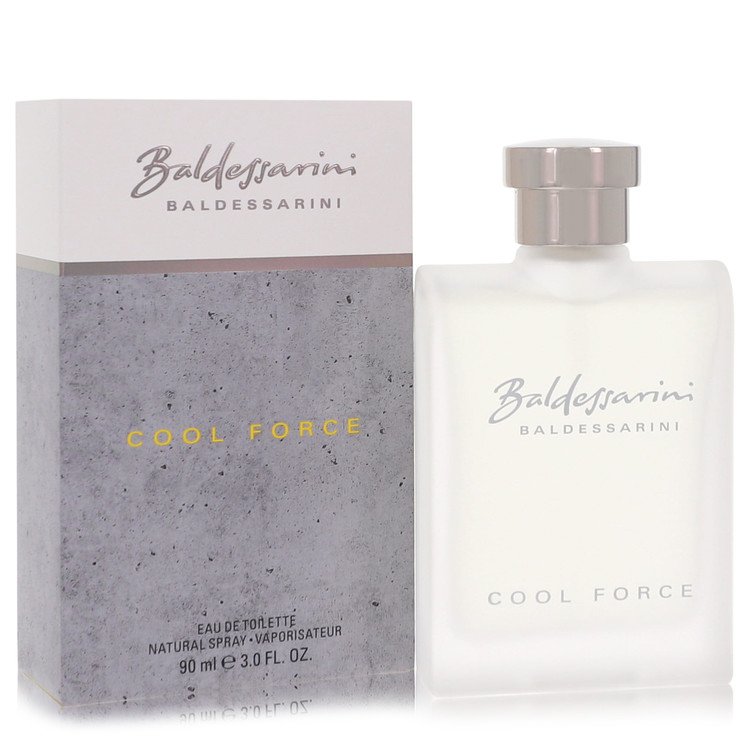 Baldessarini Cool Force perfume bottle and packaging on a white background