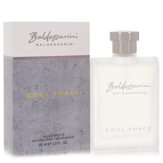 Baldessarini Cool Force perfume bottle and packaging on a white background