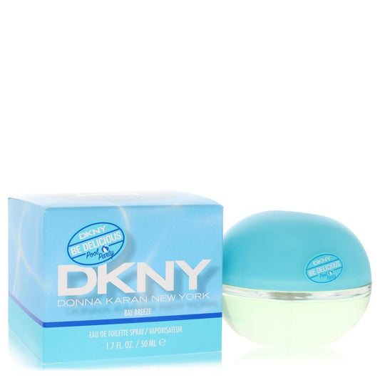 DKNY perfume bottle and packaging on a white background