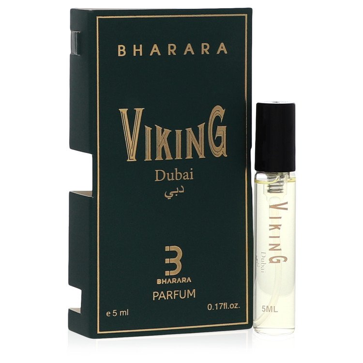 Bharara Viking Dubai Parfum Spray bottle with citrus, ginger, cashmere wood, magnolia, ambergris, vetiver and white musk