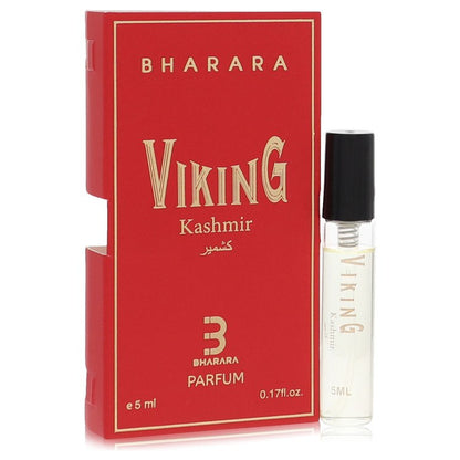 Bharara Viking Kashmir Eau de Parfum bottle — warm spicy men's cologne with bergamot, cardamom, cinnamon, clove, sandalwood, and amber notes.