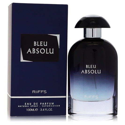 Bleu Absolu perfume bottle and packaging on a white background