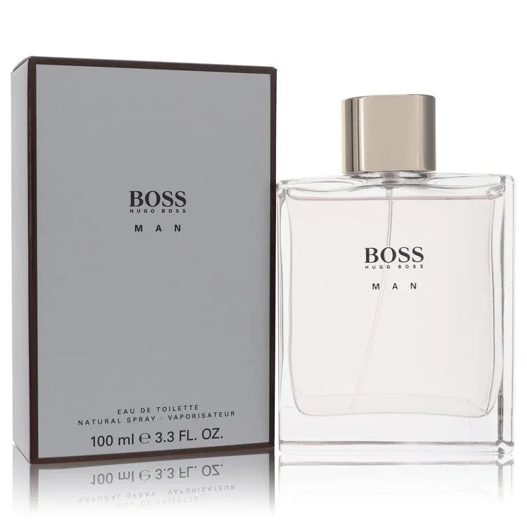 Boss Orange Cologne bottle by Hugo Boss — woody spicy fragrance with red apple, coriander, incense, Sichuan pepper, vanilla and woodsy notes