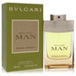Bulgari Man Wood Neroli perfume bottle and packaging on a white background