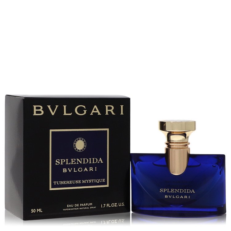 Bulgari Splendida perfume bottle and packaging on a white background