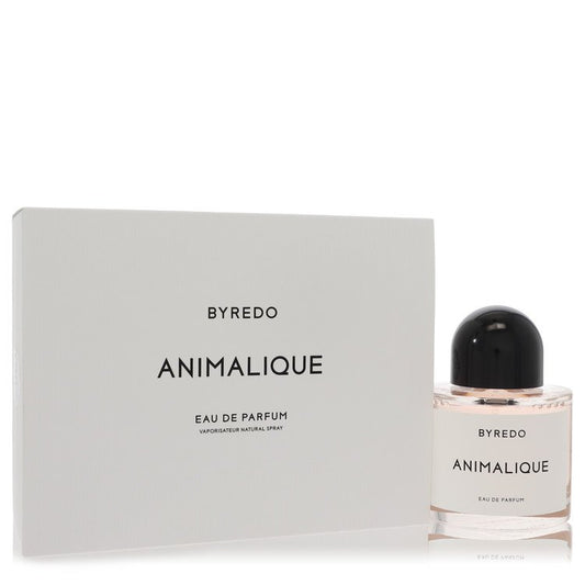 Byredo Animalique Eau de Parfum bottle and packaging on a white background