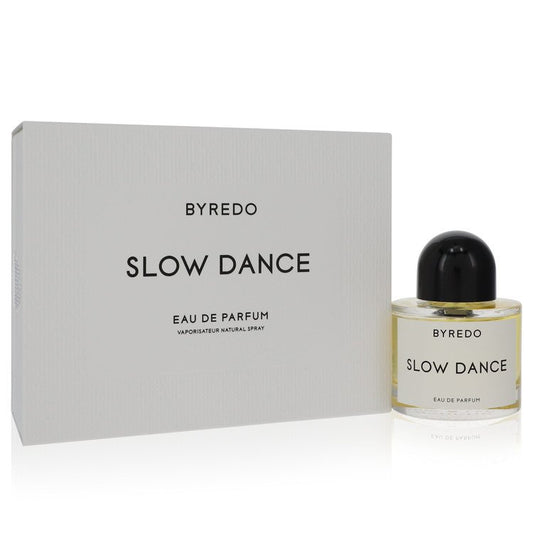 Byredo Slow Dance Eau de Parfum bottle and packaging on a white background