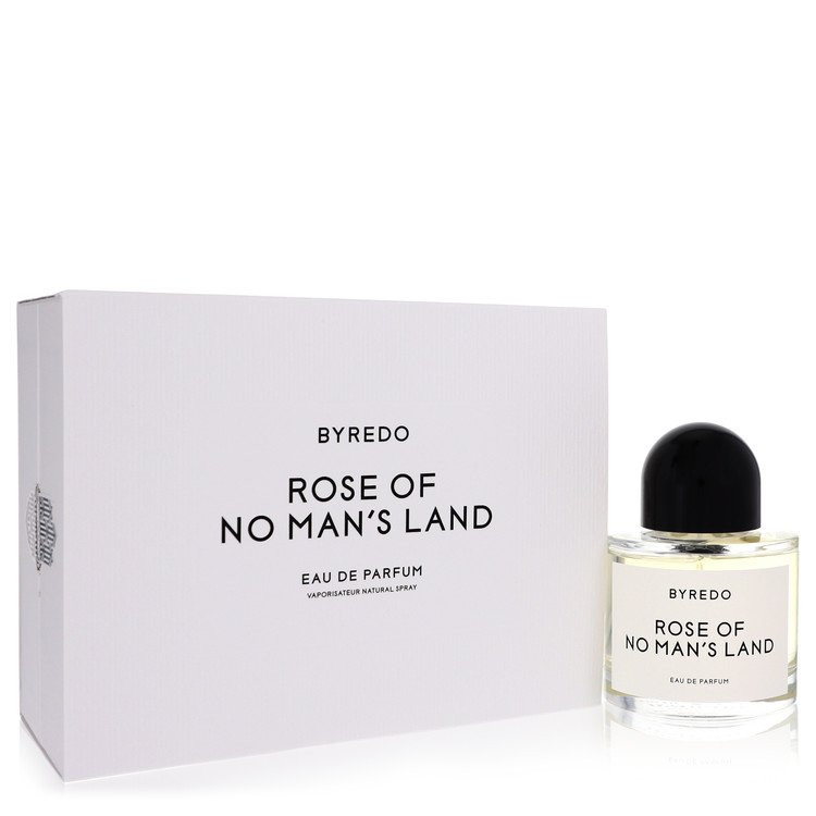Byredo Rose of No Man's Land Eau de Parfum bottle with Turkish rose, pink pepper, raspberry blossom, papyrus and white amber 3.3 oz Eau De Parfum Spray