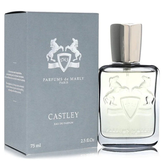 Parfums de Marly Castley Eau de Parfum bottle and packaging on a white background