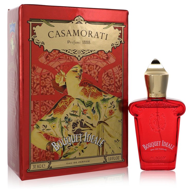 Casamorati perfume bottle and packaging on a white background
