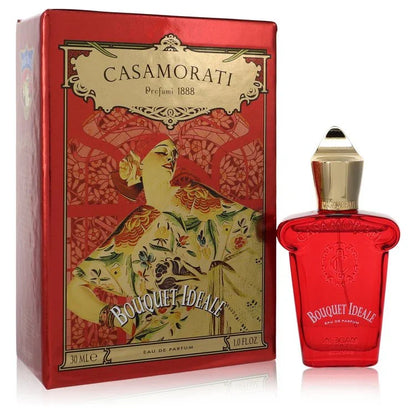 Xerjoff Casamorati 1888 Bouquet Ideale Perfume bottle — Floral Woody Oriental women fragrance with bergamot, peach, lemon, rose, jasmine, sandalwood, and vanilla