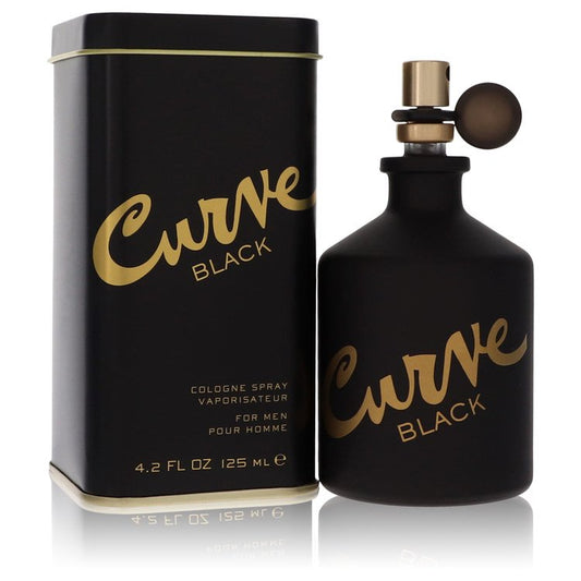 Liz Claiborne Curve Black Cologne bottle with bergamot, violet leaf, lavender, leather, sandalwood, teak wood and tonka bean