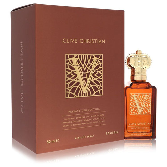 Clive Christian perfume bottle and packaging on a white background