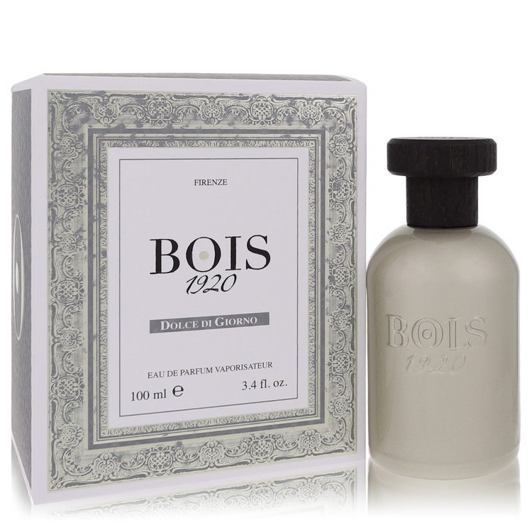 Bois 1920 Dolce di Giorno perfume bottle and packaging on a white background