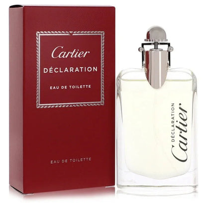 Cartier Declaration Eau de Toilette bottle and packaging on a white background