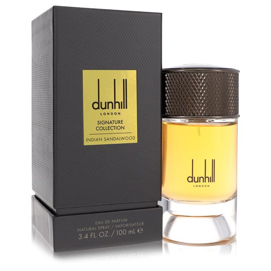 Dunhill perfume bottle and packaging on a white background