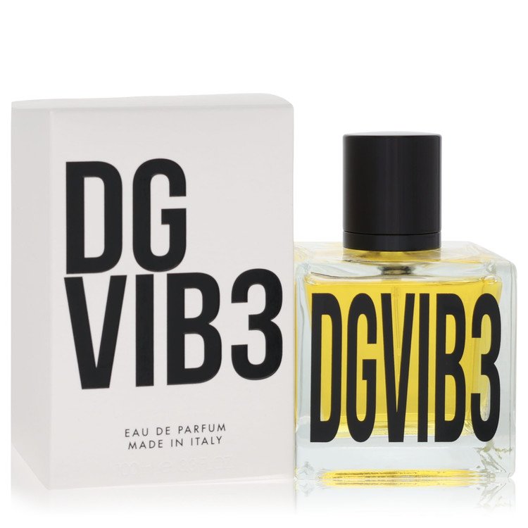 Dolce & Gabbana DGVIB3 Perfume bottle — Woody Musky Amber fluid fragrance with bergamot, pepper, violet, iris, and amberwood