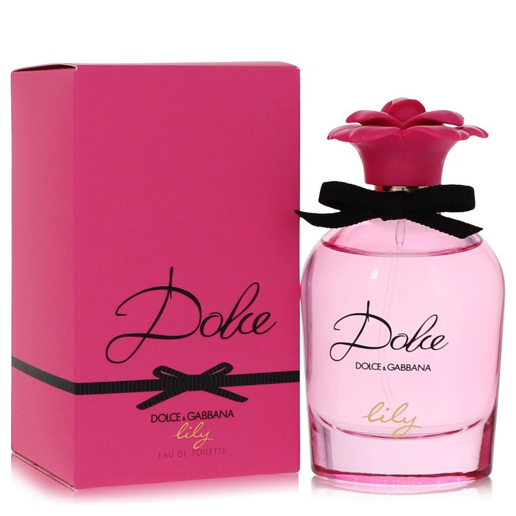 Dolce & Gabbana Dolce Lily Perfume bottle — Fruity Floral women fragrance with passionfruit, lemon, bergamot, pink lily, rose, and sandalwood