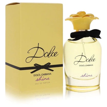 Dolce Shine Perfume bottle — fruity floral women’s Eau de Parfum with mango, quince, grapefruit, tuberose, jasmine, orange blossom, sea salt, sandalwood, white musk, and white woods