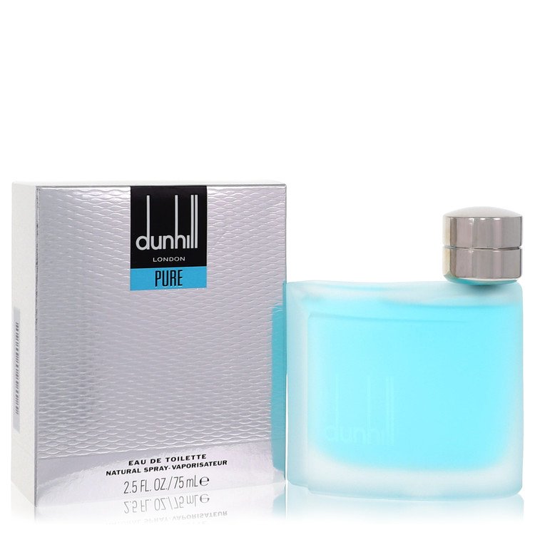 Dunhill Pure Eau de Toilette bottle and packaging on a white background
