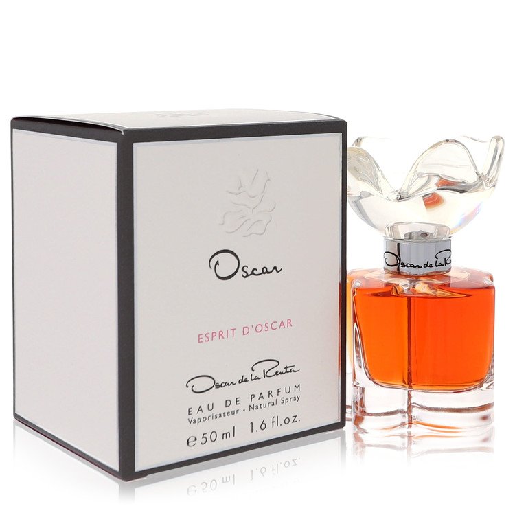 Esprit d'Oscar perfume bottle for women by Oscar De La Renta — Sophisticated floral oriental fragrance with bergamot, Amalfi lemon, citron, jasmine, orange blossom, tuberose, musk, heliotrope, vetiver, and tonka bean notes