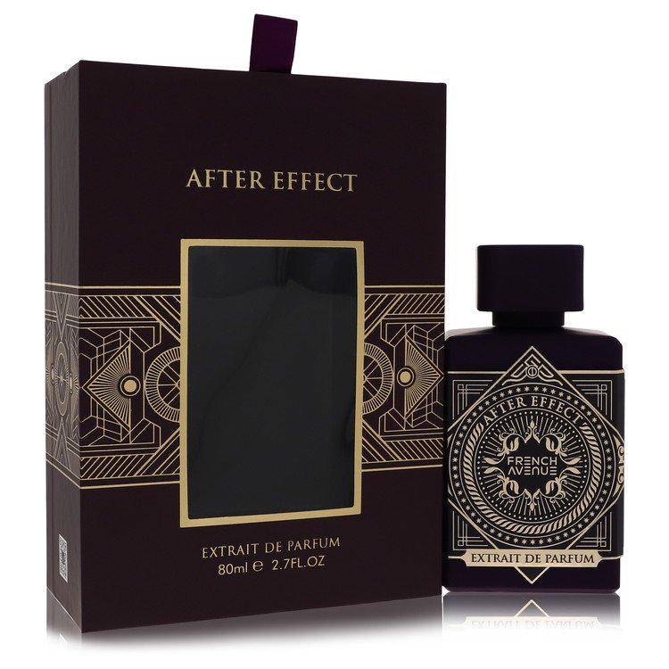 Fragrance World After Effect Perfume bottle — exotic floral woody oriental fragrance with citrus, green notes, floral spice, wood, and musk.