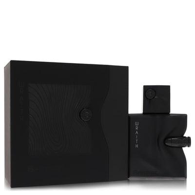 Fragrance World Spectre Wraith Eau de Parfum bottle — luxury men's fresh woody fragrance featuring elegant notes of bergamot, lavender, and rich cedarwood