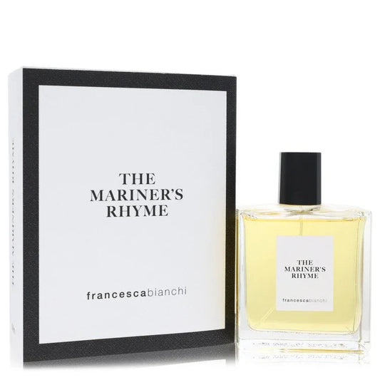 Perfume bottle and packaging of 'The Mariner's Rhyme' by Francesca Bianchi on a white background
