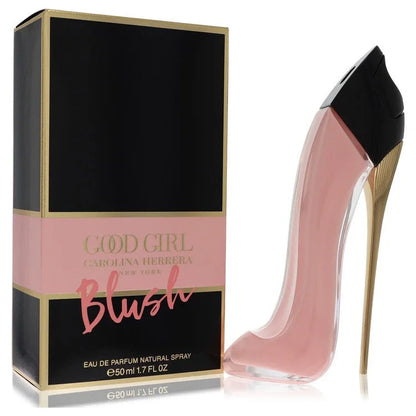 Carolina Herrera Good Girl Blush perfume bottle and packaging on a white background