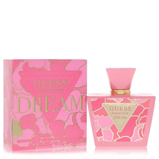 Guess Seductive Dream perfume bottle and packaging on a white background