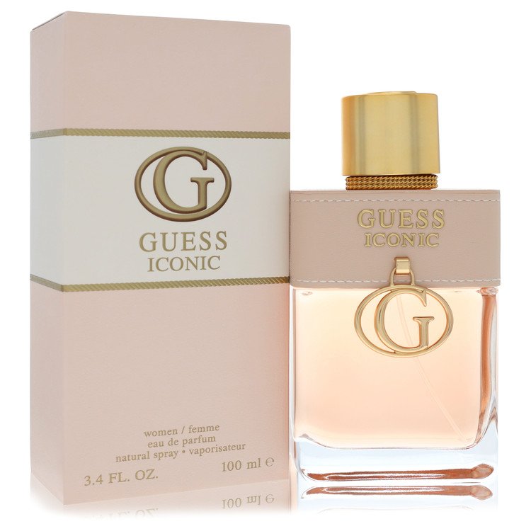 Guess Iconic perfume bottle - floral women's fragrance with pink pepper, orange blossom, marine accord, amber and musk