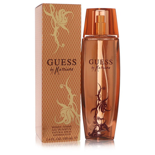 Guess by Marciano Perfume for Women bottle — floral fruity fragrance with Curacao, cardamom, carambola star fruit, grapefruit, honeysuckle, jasmine, peony, vanilla, musk, and woody notes