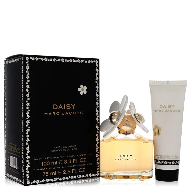 Marc Jacobs Daisy Perfume bottle — White Floral women fragrance with violet leaf, grapefruit, strawberry, violet, jasmine, gardenia, vanilla, musk, and white woods