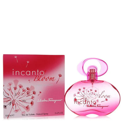 Salvatore Ferragamo Incanto Bloom Perfume bottle — Floral Fresh women's fragrance with peony, citrus, jasmine, and sandalwood notes
