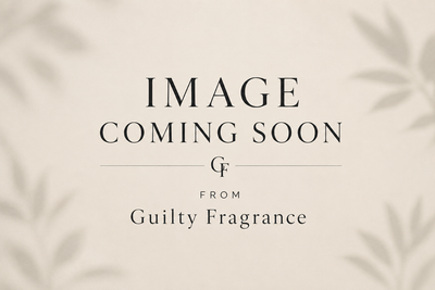 Placeholder image with 'Image Coming Soon' text from Guilty Fragrance on a beige background.