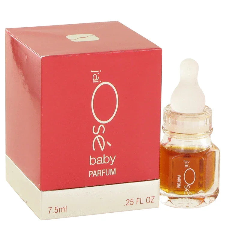 J'ai Oé baby parfum bottle and packaging on a white background